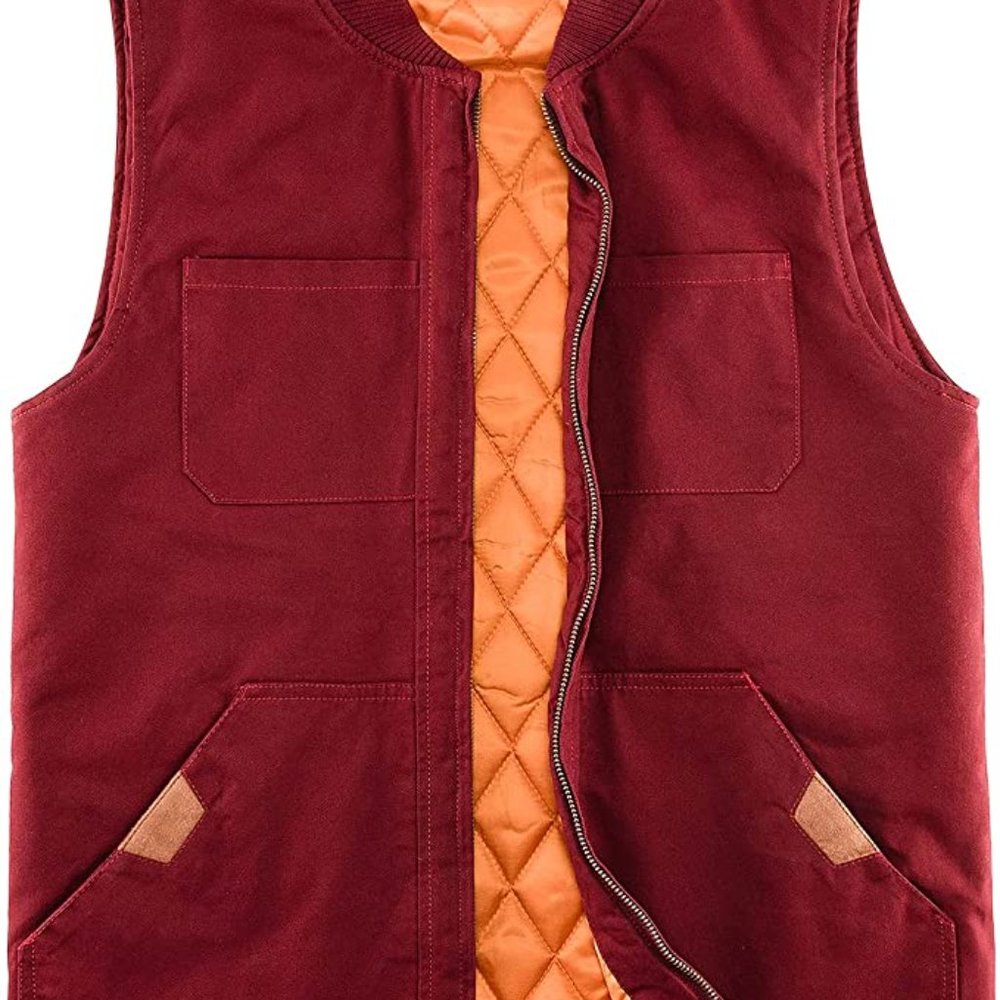 XL Men's Quilted Lined Vest